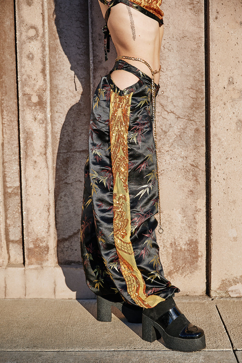 Untamed Pants in Tiger's Eye - Little Black Diamond Collab. image 11