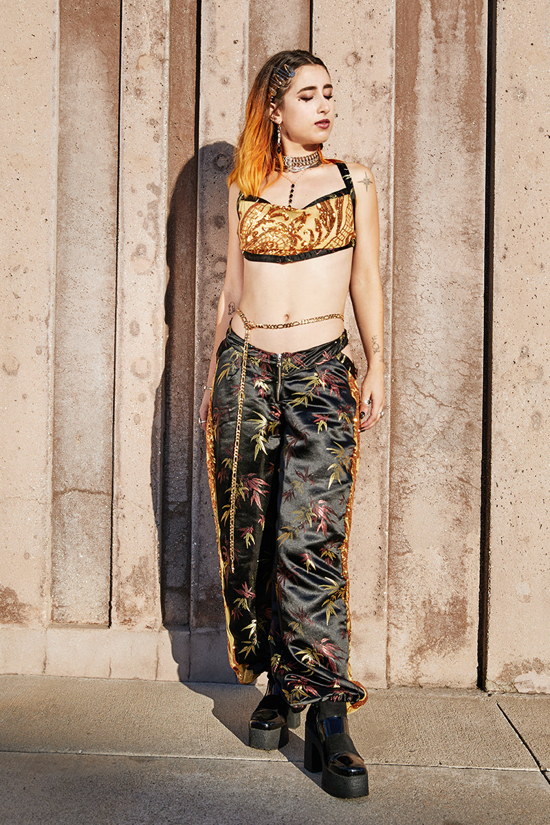 Untamed Pants in Tiger's Eye - Little Black Diamond Collab. image 9