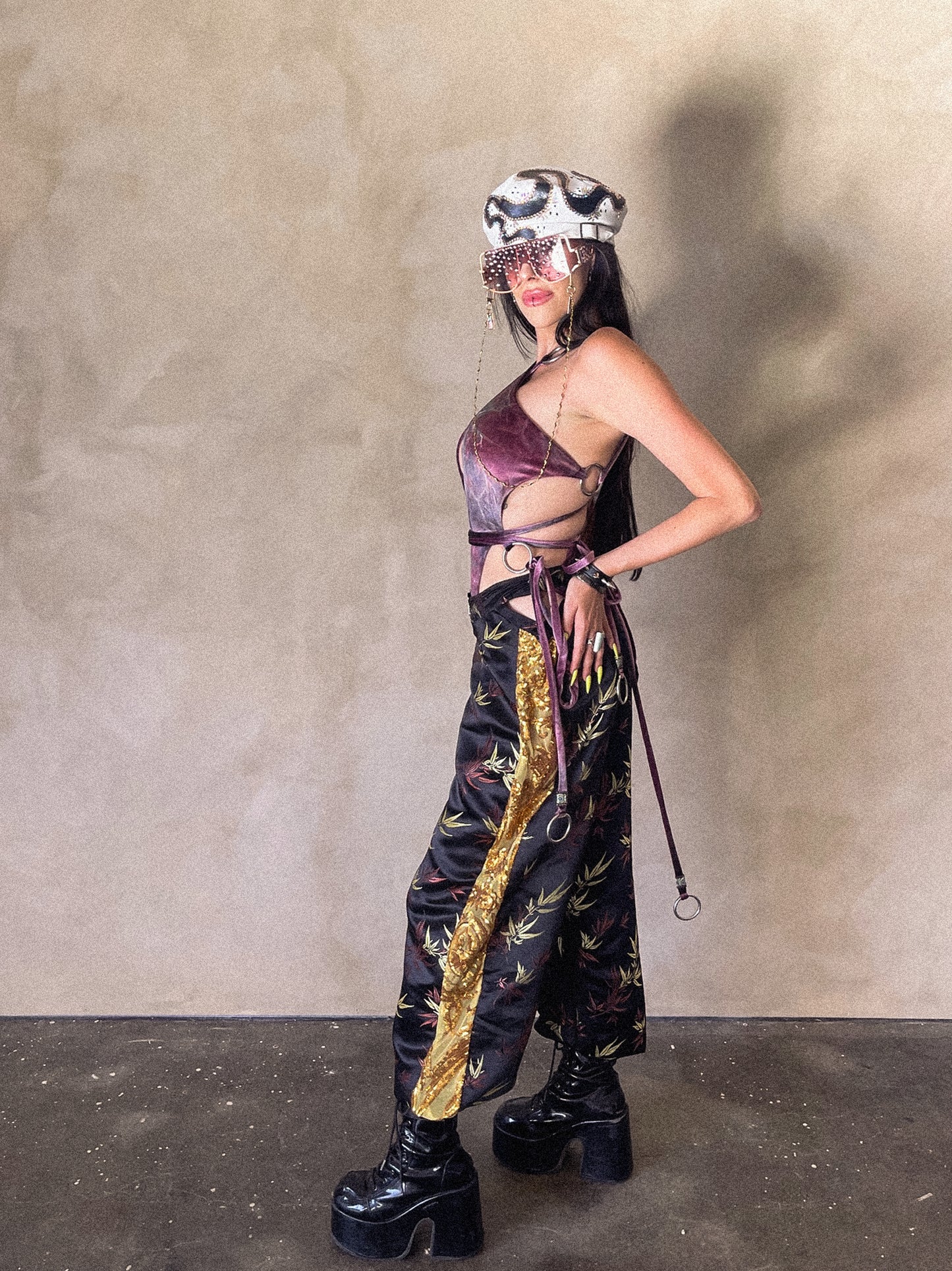 Untamed Pants in Tiger's Eye - Little Black Diamond Collab. image 2