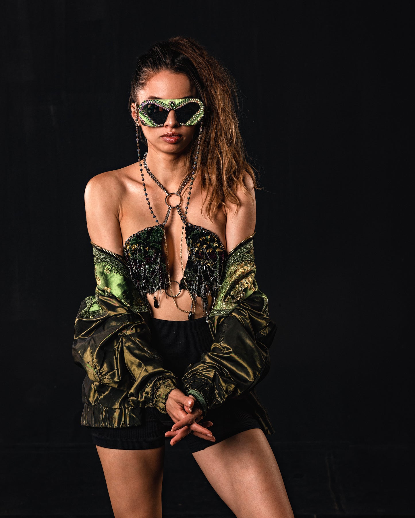 Eden's Venom Hand-Woven Bra Top image 4
