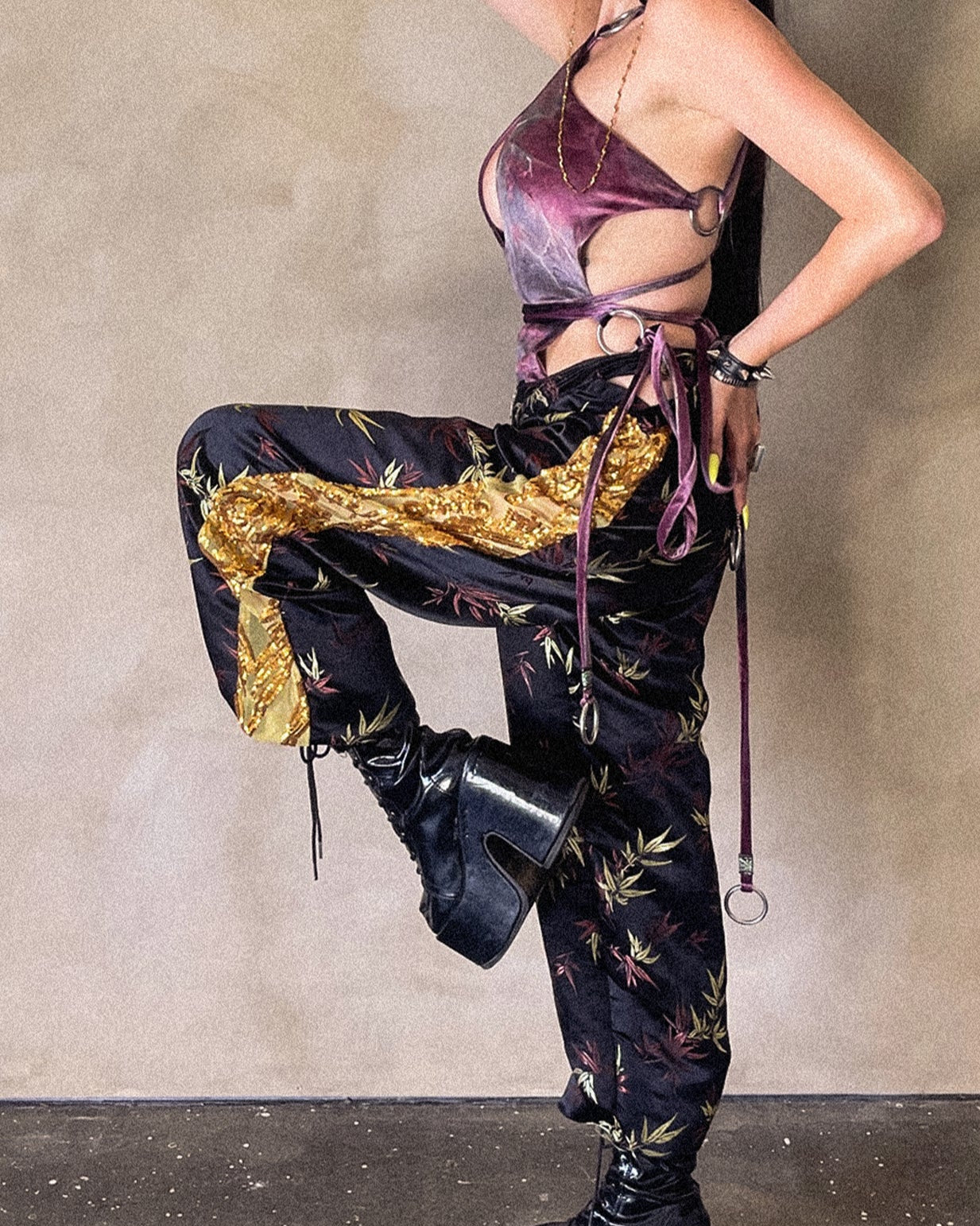 Untamed Pants in Tiger's Eye - Little Black Diamond Collab. image 0