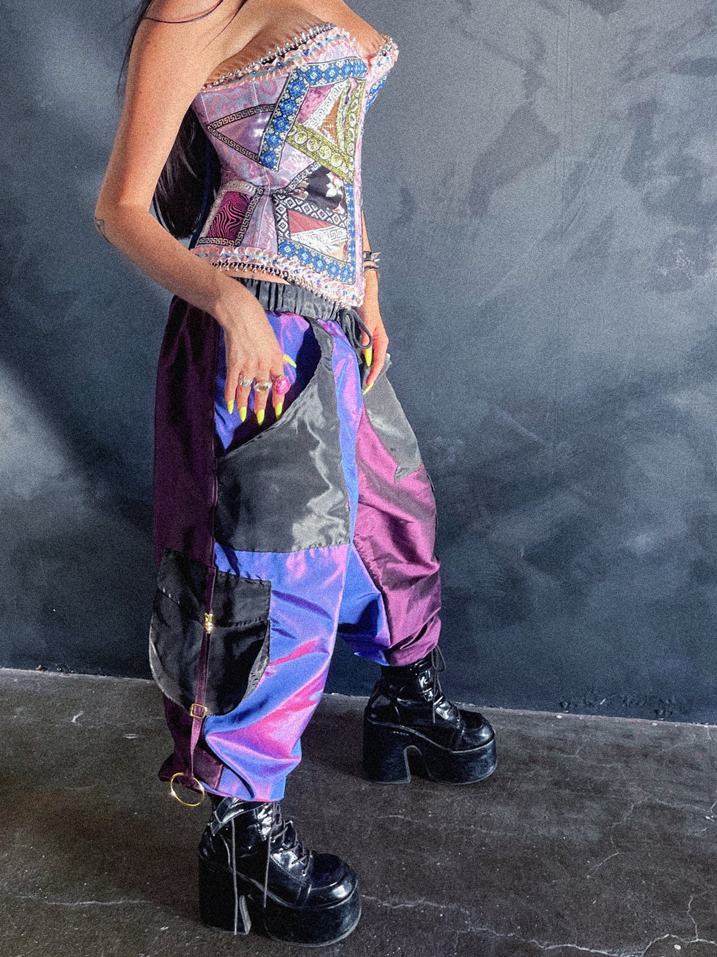 Lunar Unisex Oversized Cargo Pants image 4
