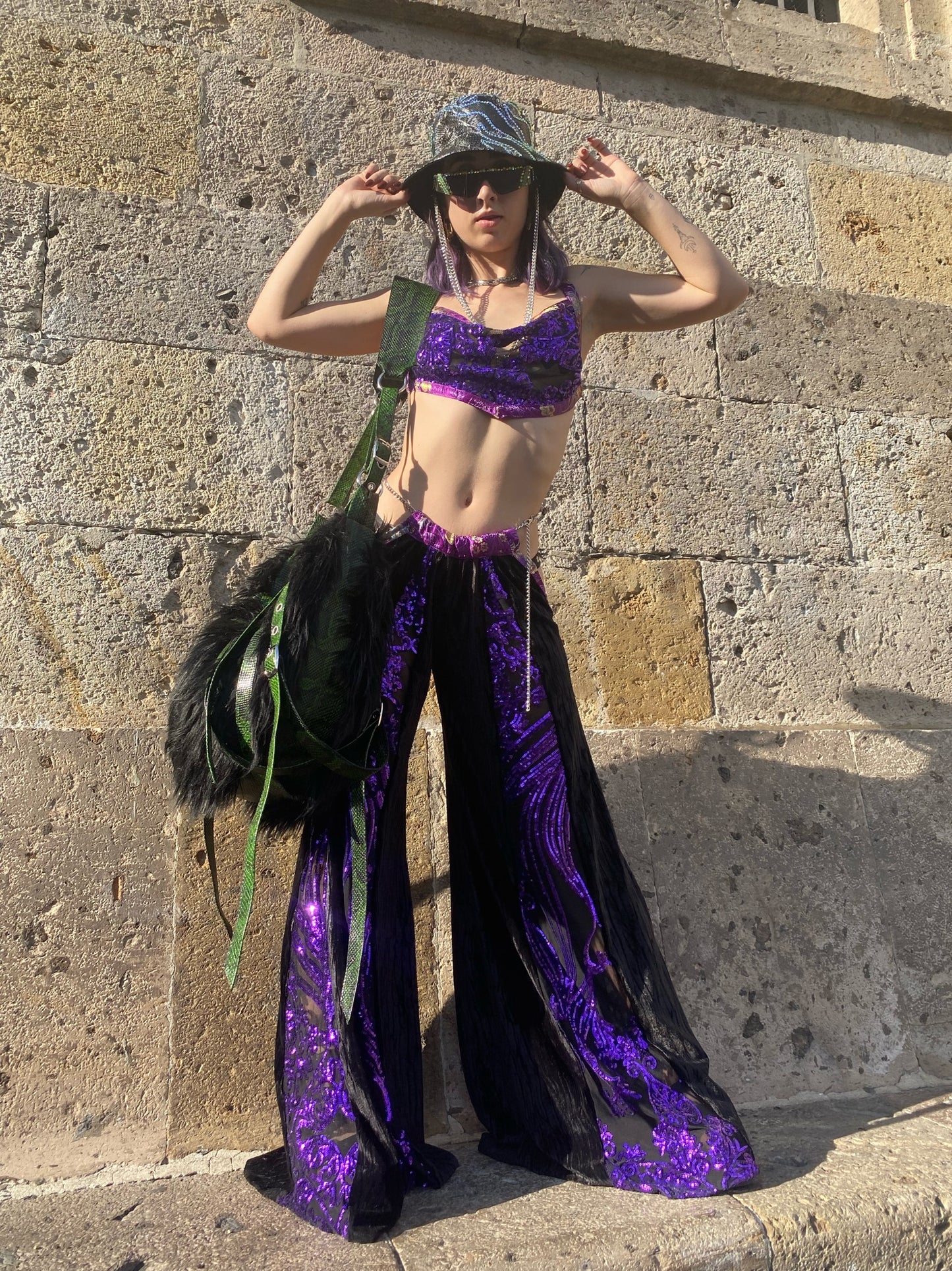 Untamed Top in Amethyst - Little Black Diamond Collab. image 10