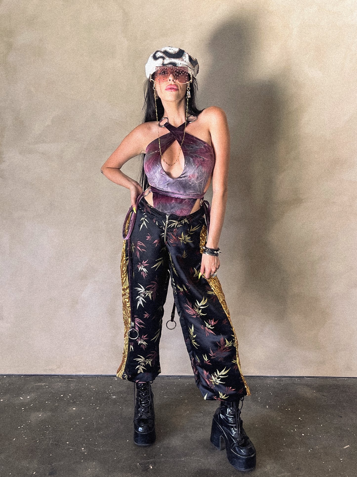 Untamed Pants in Tiger's Eye - Little Black Diamond Collab. image 4