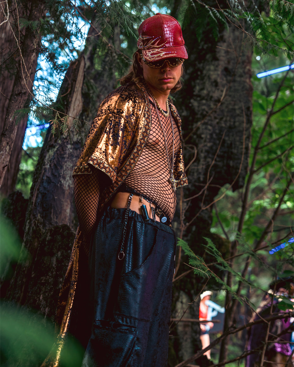 Copper Crush Slim Unisex Duster