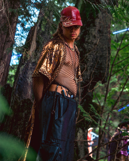 Copper Crush Slim Unisex Duster