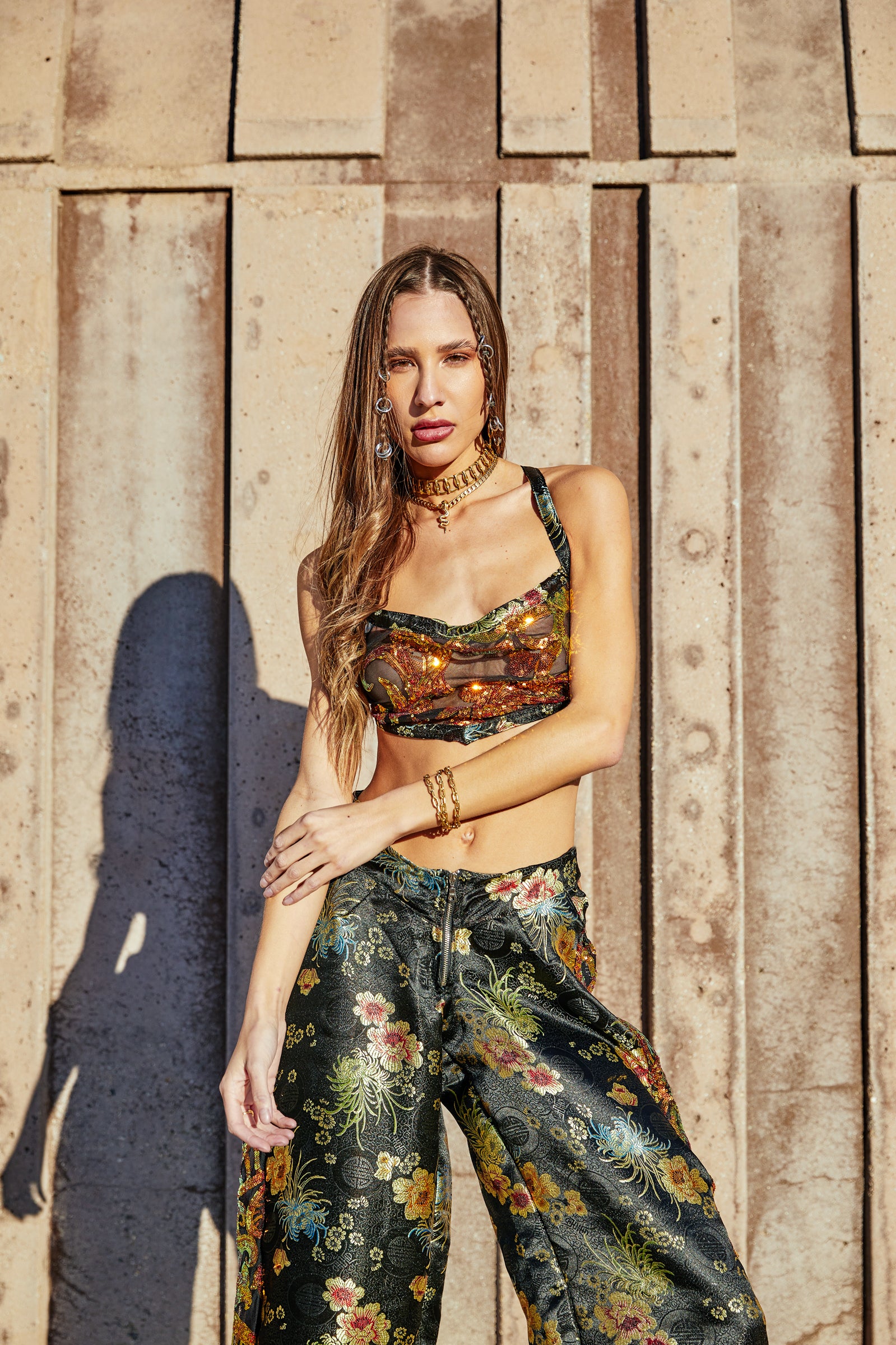 Untamed Top in Fire Opal - Little Black Diamond Collab. image 6