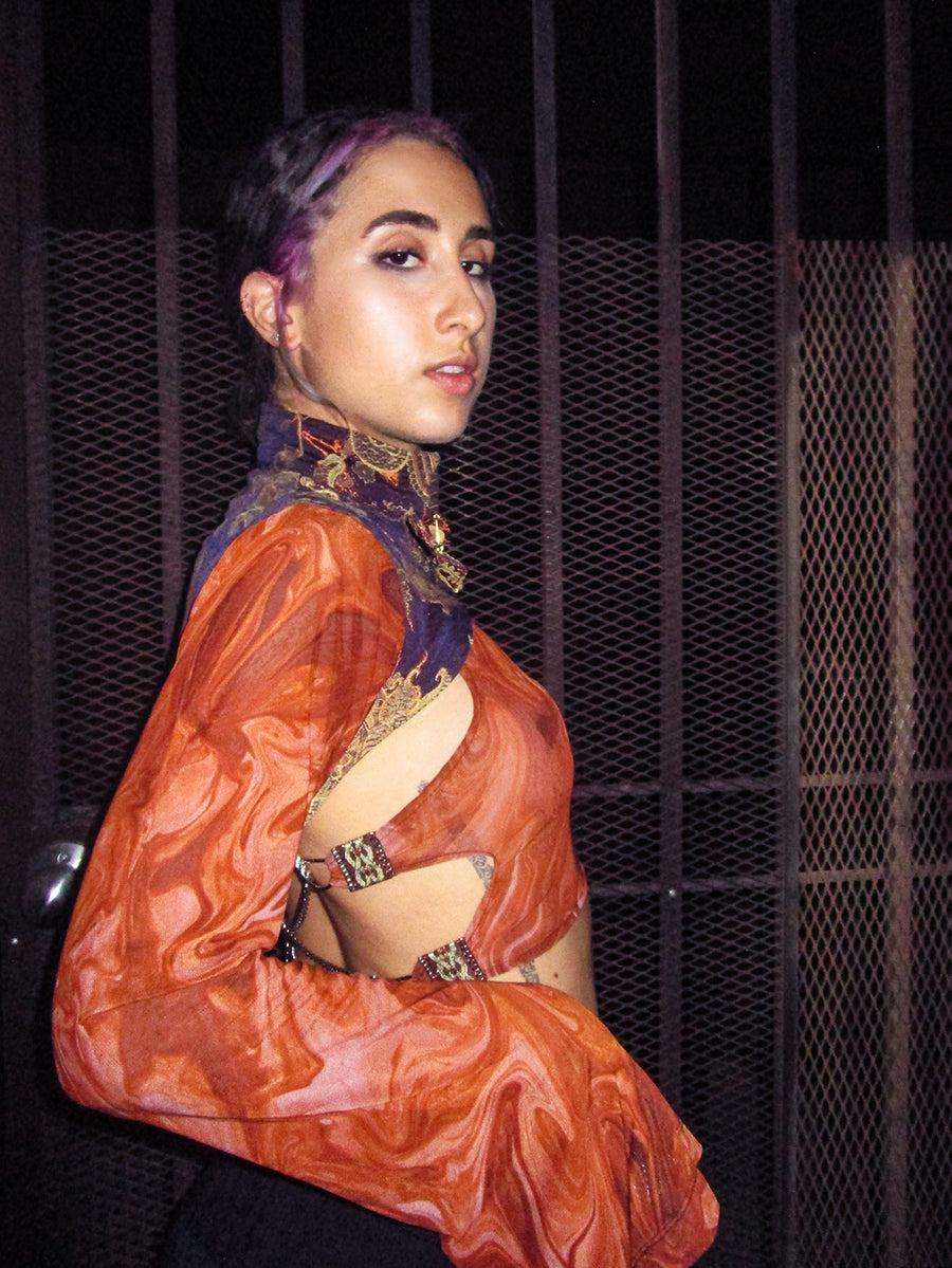 Terra One Shoulder Top image 6