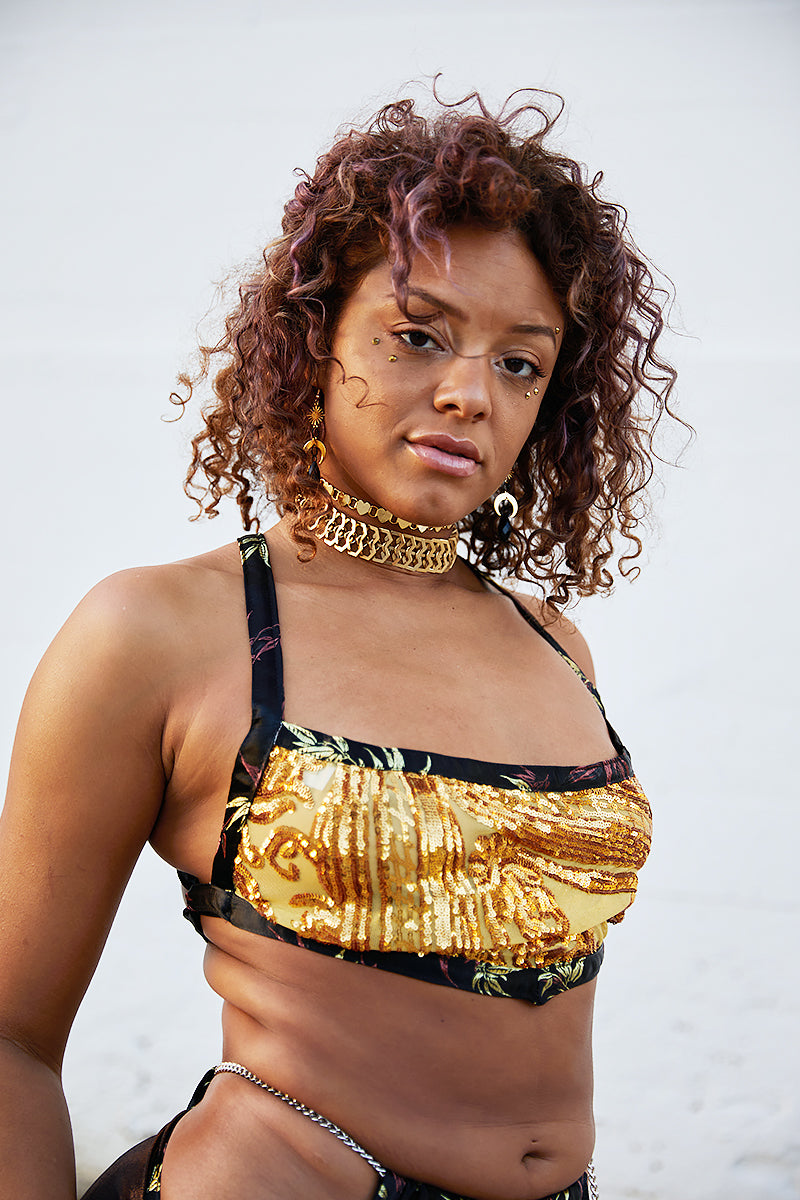 Untamed Top in Tiger's Eye - Little Black Diamond Collab. image 7