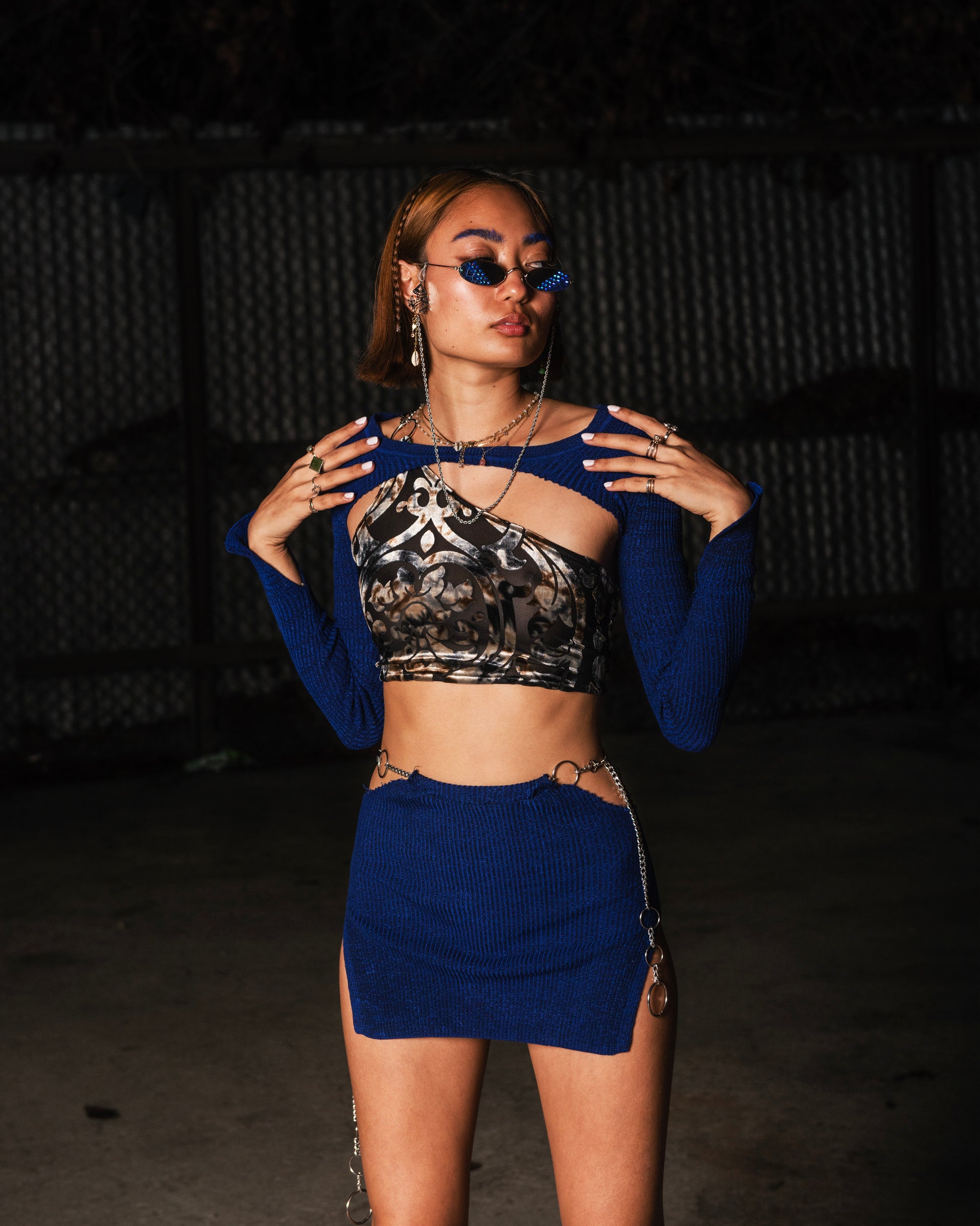 Tyros One-Shoulder Top image 1