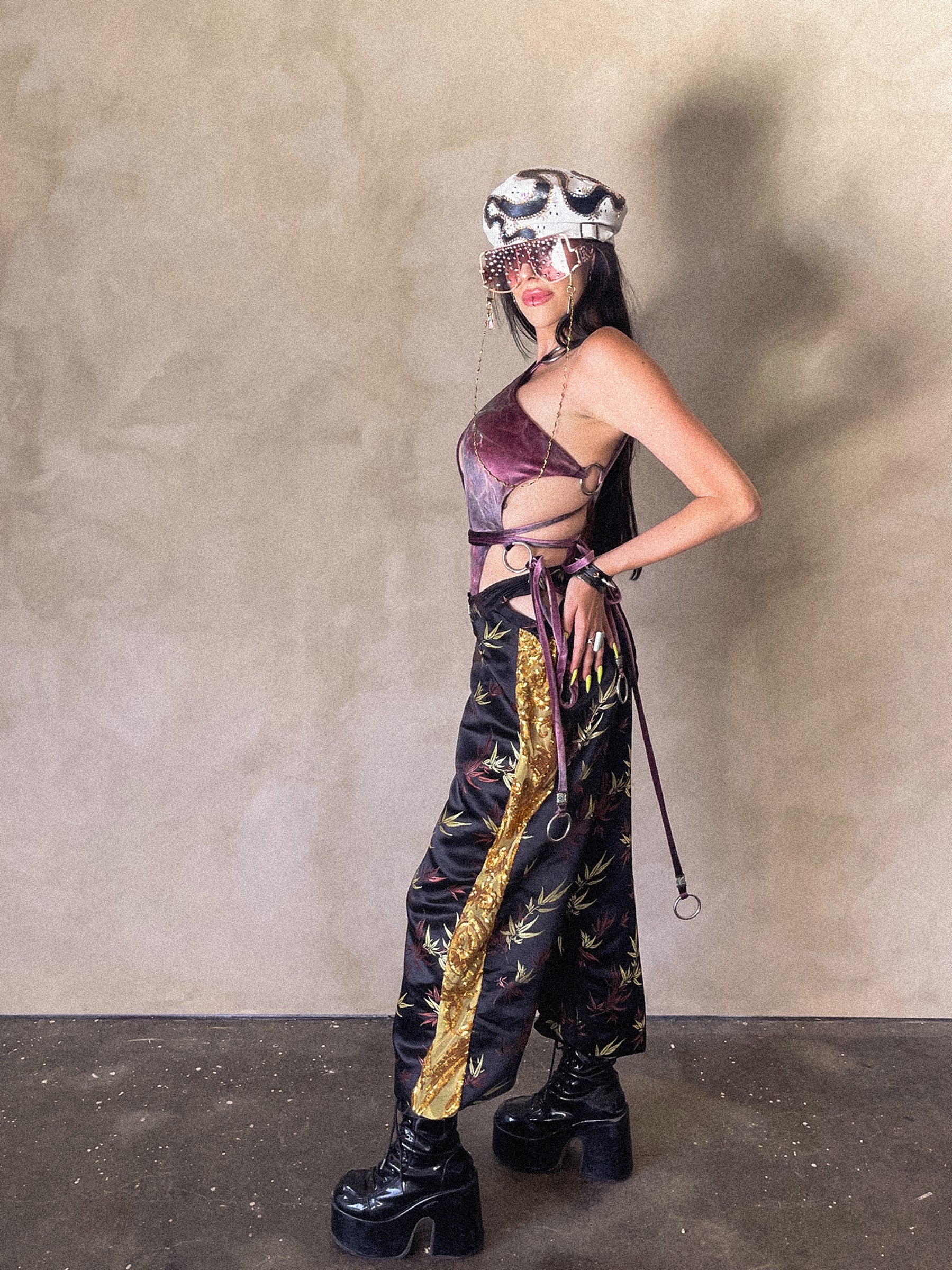 Untamed Pants in Tiger's Eye - Little Black Diamond Collab. image 2