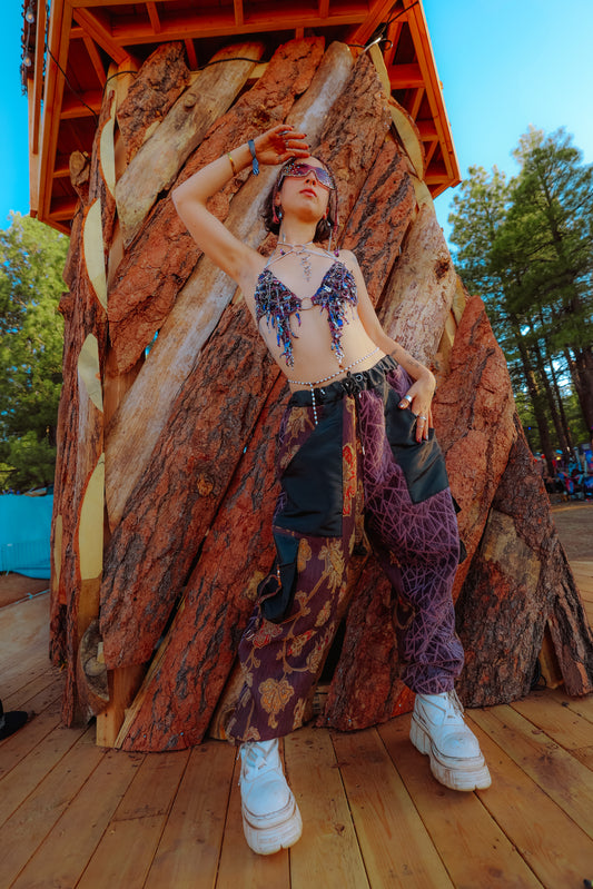 Orchid Unisex Oversized Cargo Pants