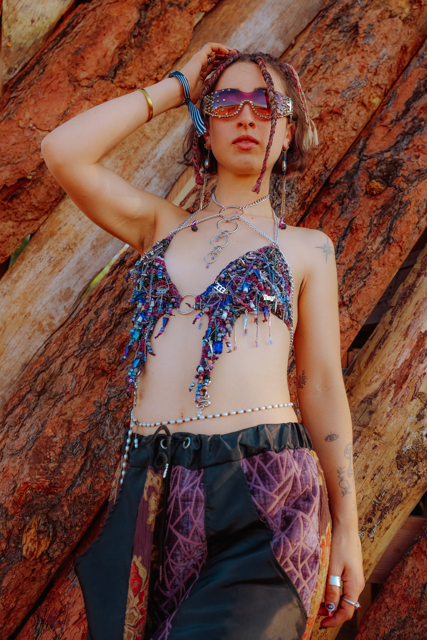 Purple Dawn Hand-Woven Bra Top [SOLD OUT!]