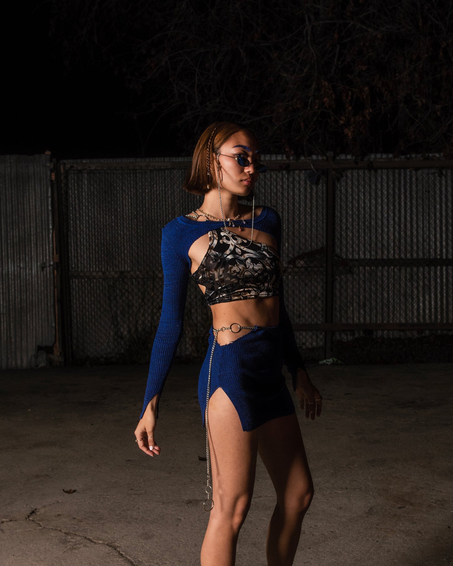Blue Jade Up-cycled Sweater Set image 4