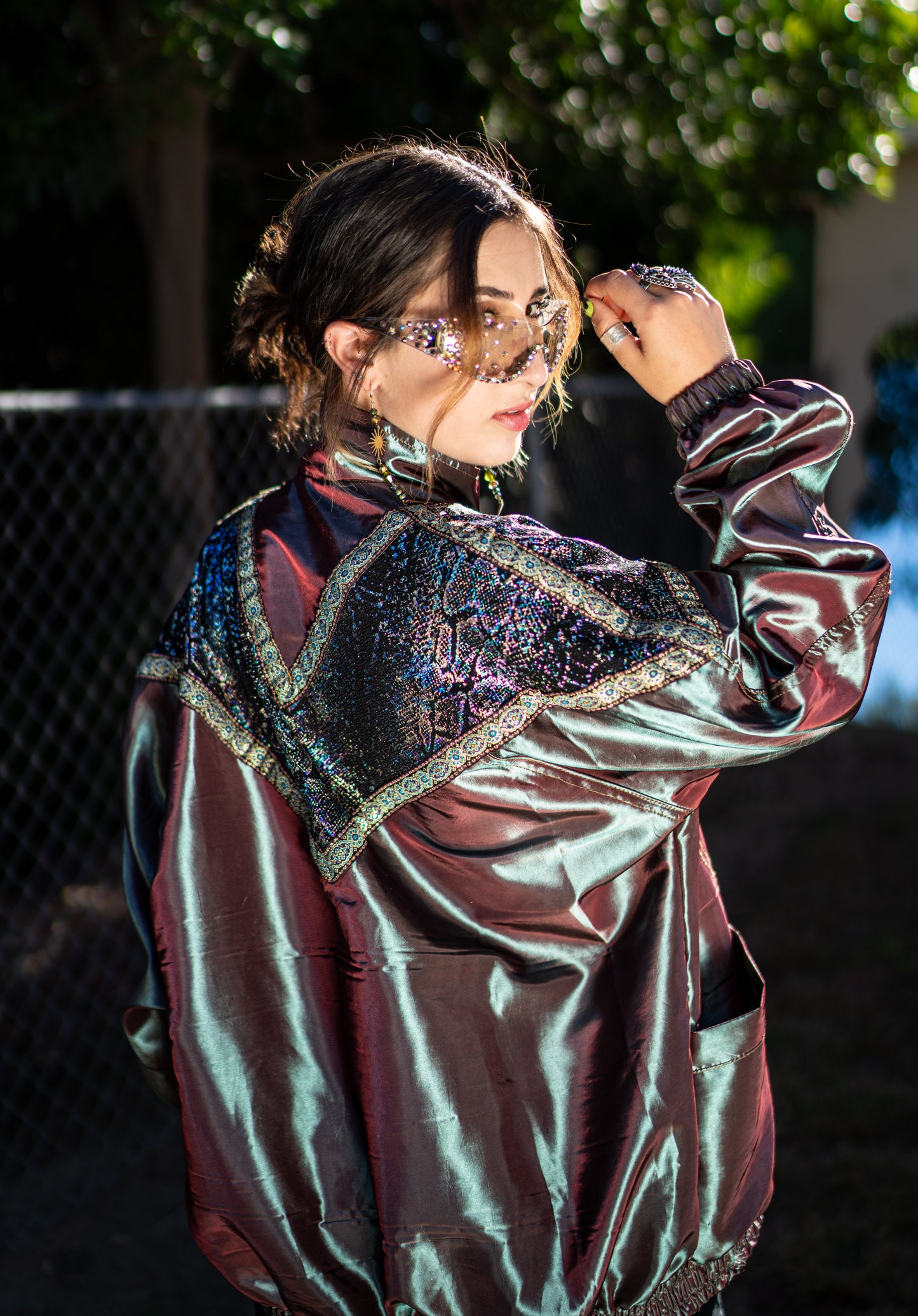 Green Flash Bomber Jacket [Sold Out!]