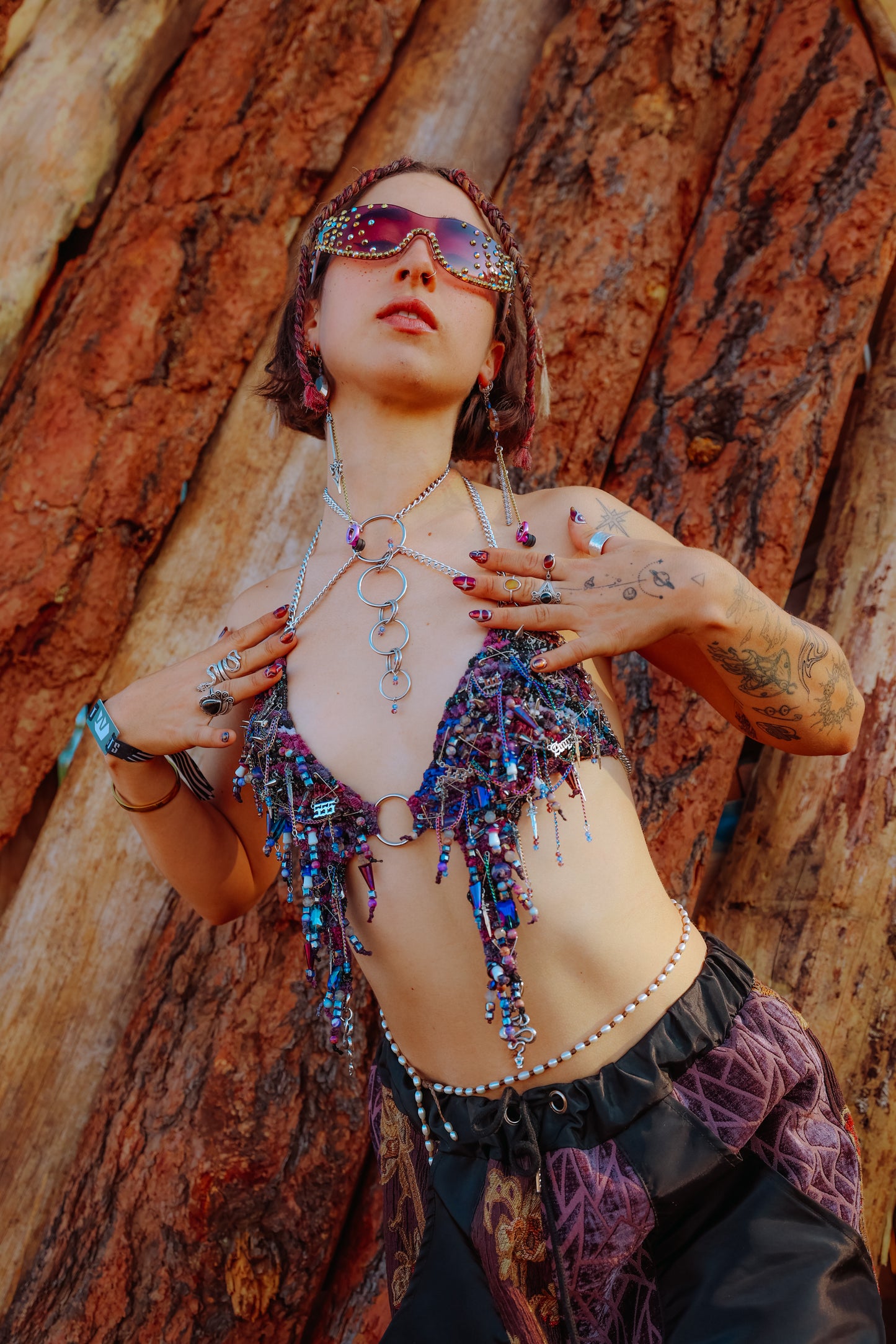 Purple Dawn Hand-Woven Bra Top [SOLD OUT!]