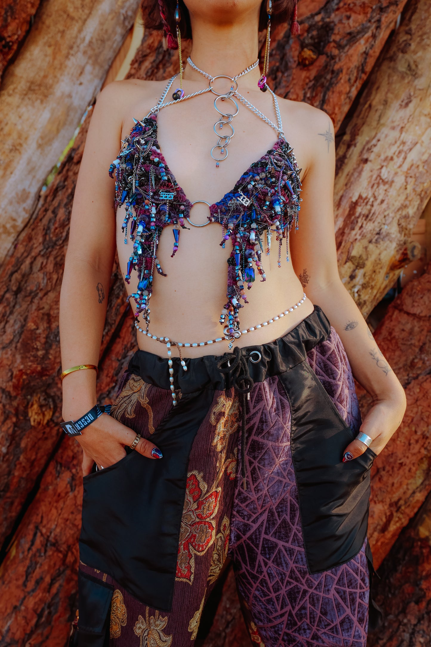 Purple Dawn Hand-Woven Bra Top [SOLD OUT!]
