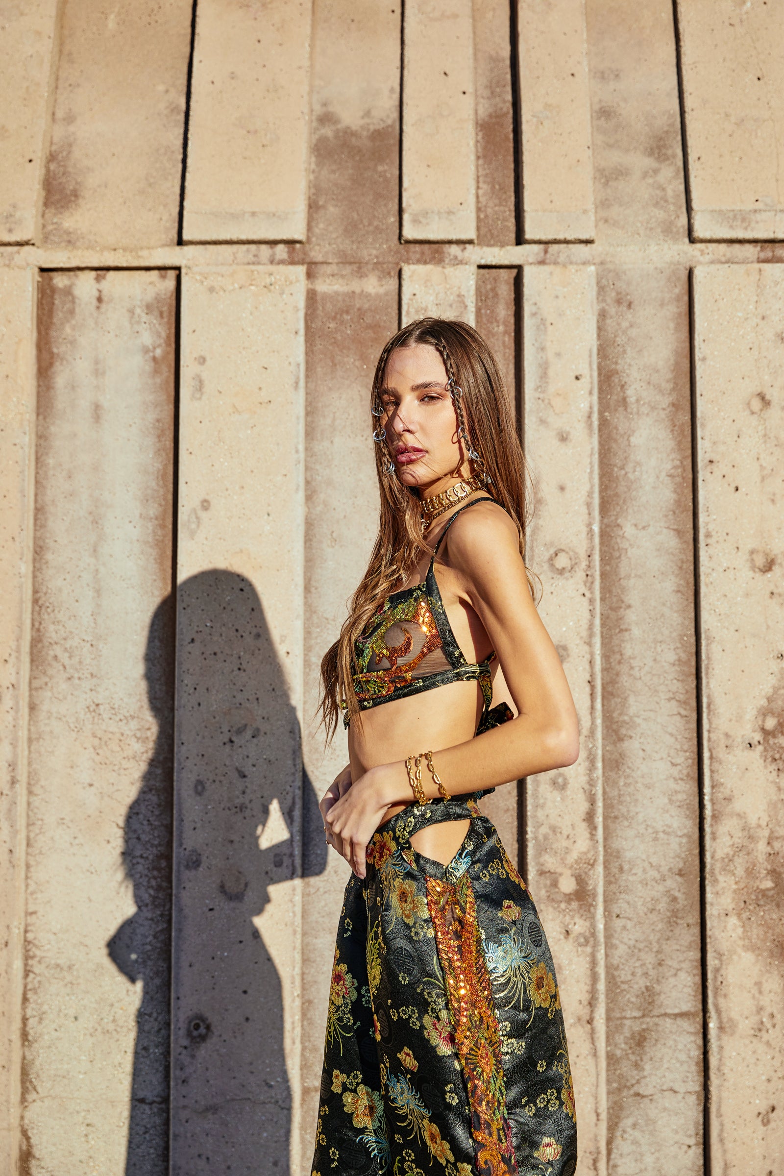 Untamed Top in Fire Opal - Little Black Diamond Collab. image 7