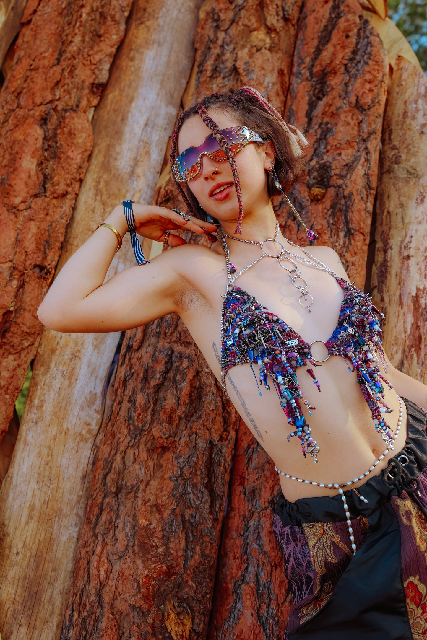 Purple Dawn Hand-Woven Bra Top [SOLD OUT!]