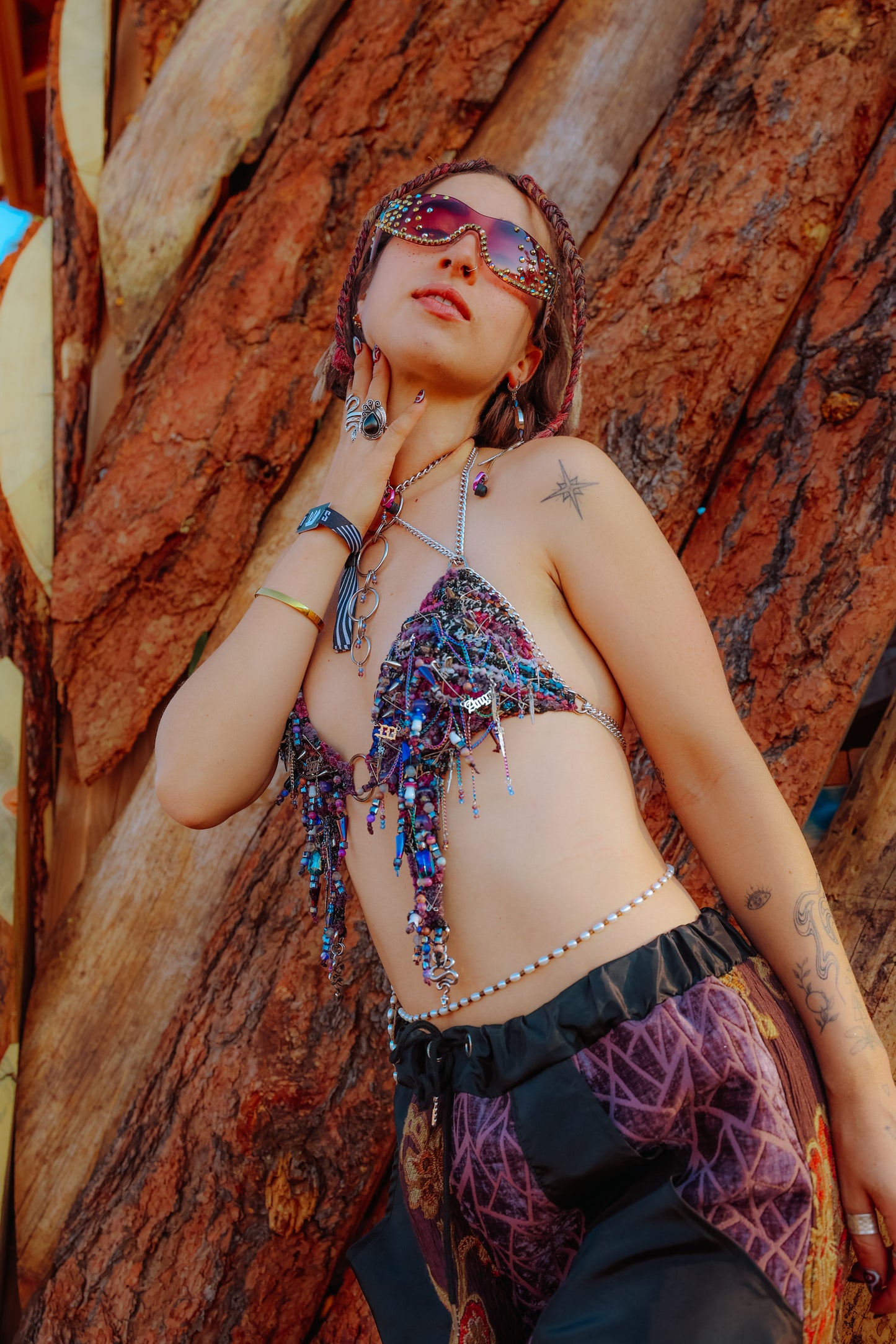 Purple Dawn Hand-Woven Bra Top [SOLD OUT!]