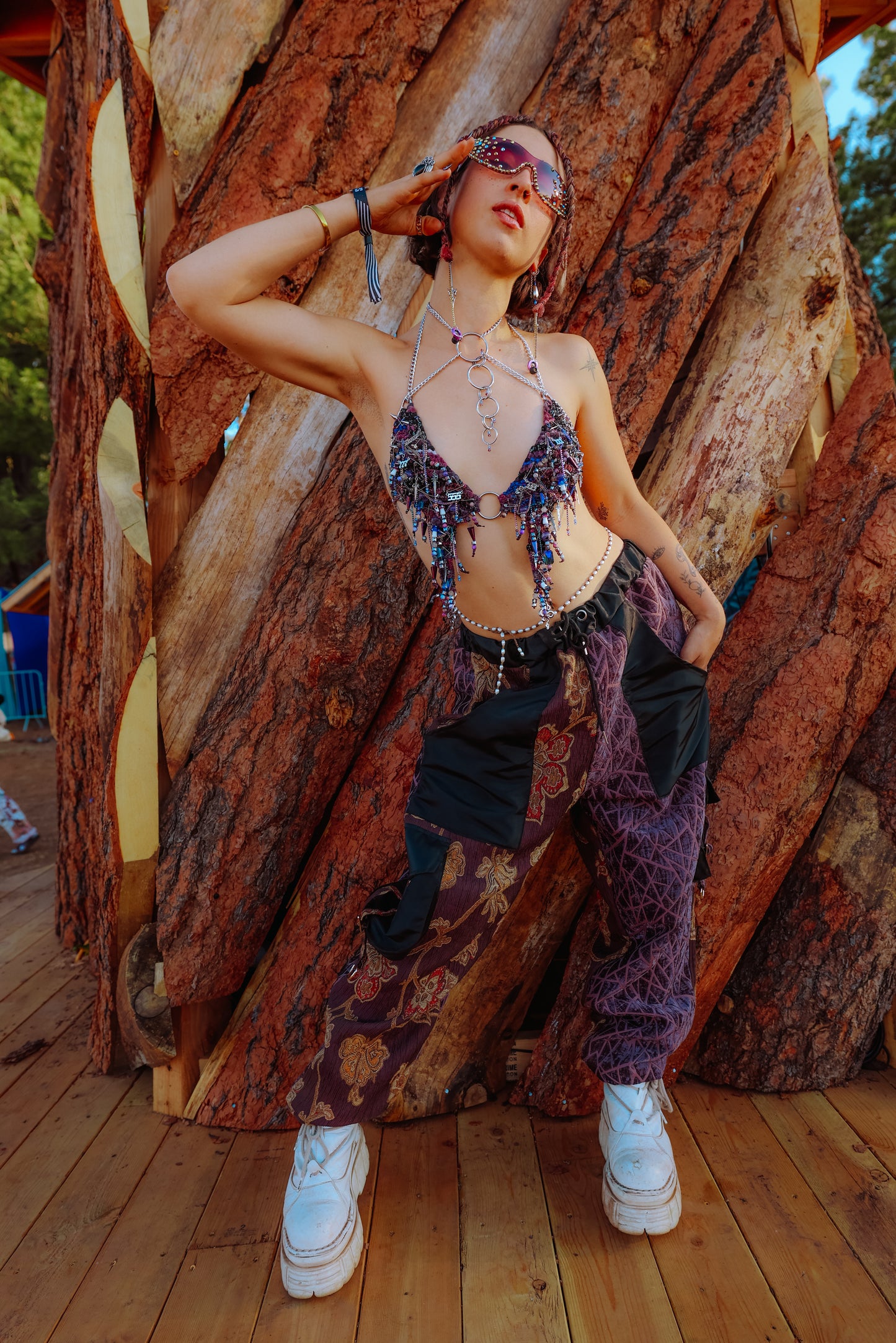 Orchid Unisex Oversized Cargo Pants