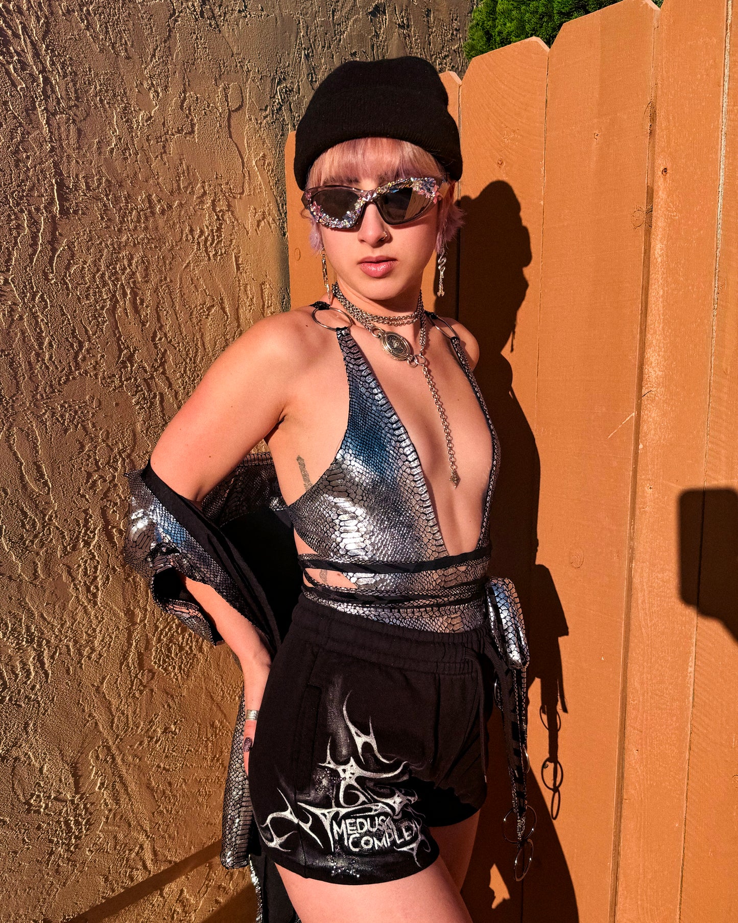 Chrome Serpent Bodysuit