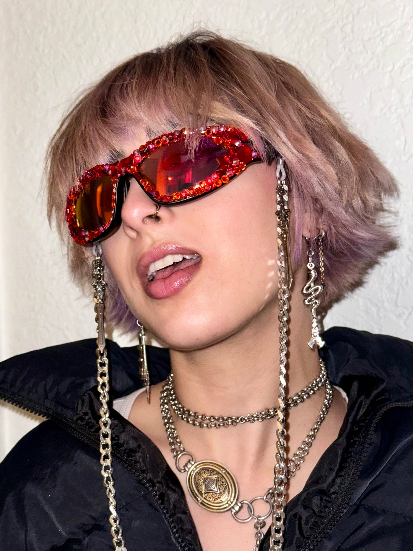 Crimson Crystalized Shades