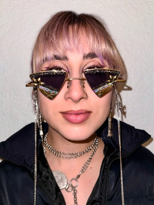 Mixed Metal Triangle Shades (SOLD OUT!)