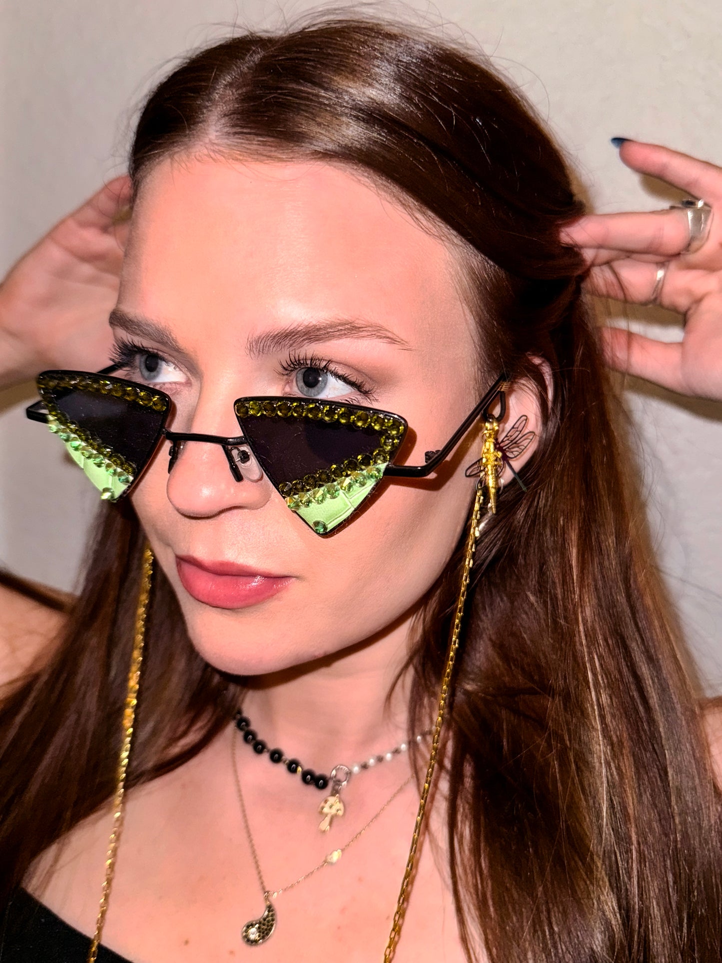 Emerald Swallowtail Triangle Shades