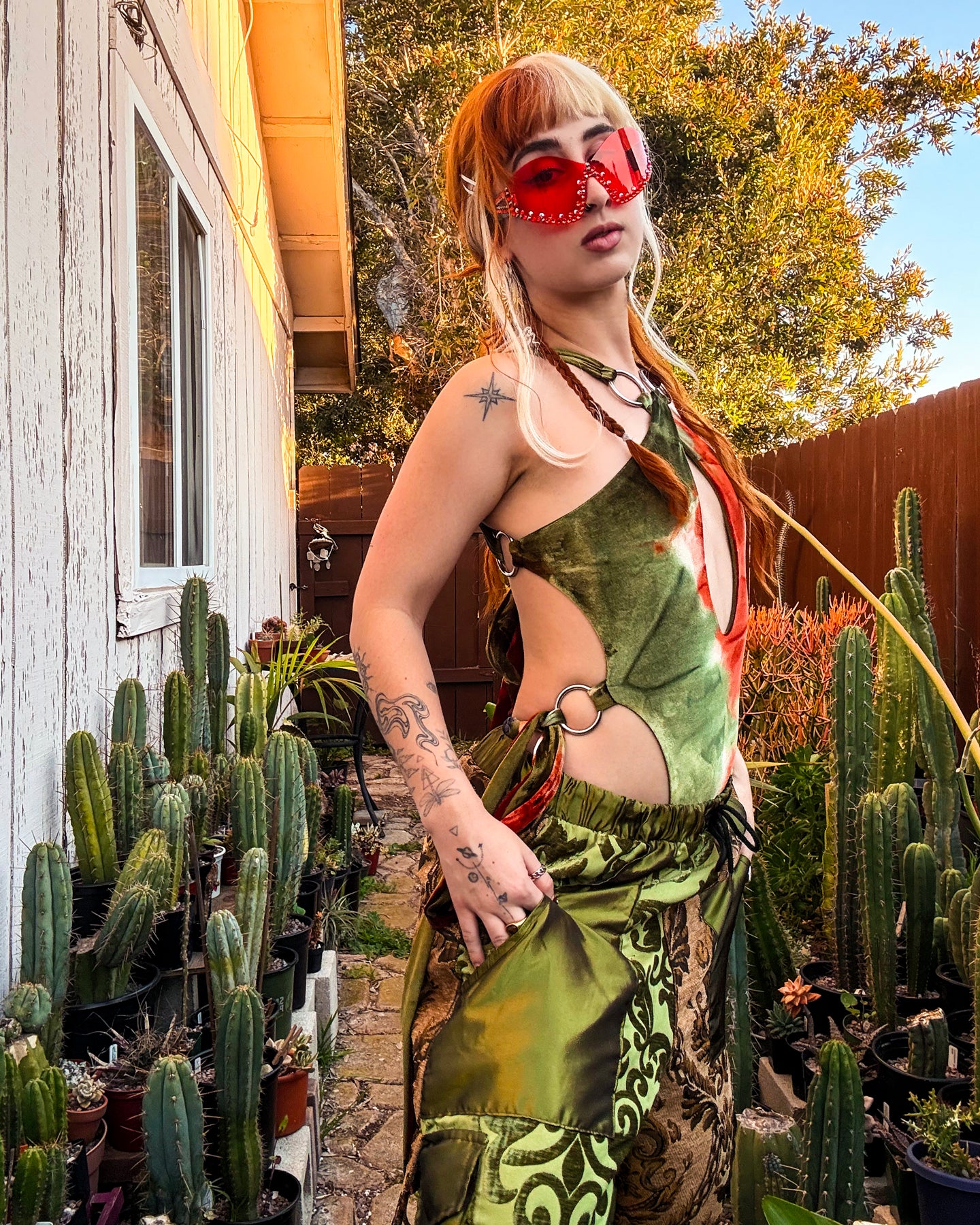Earth Goddess Reversible Bodysuit
