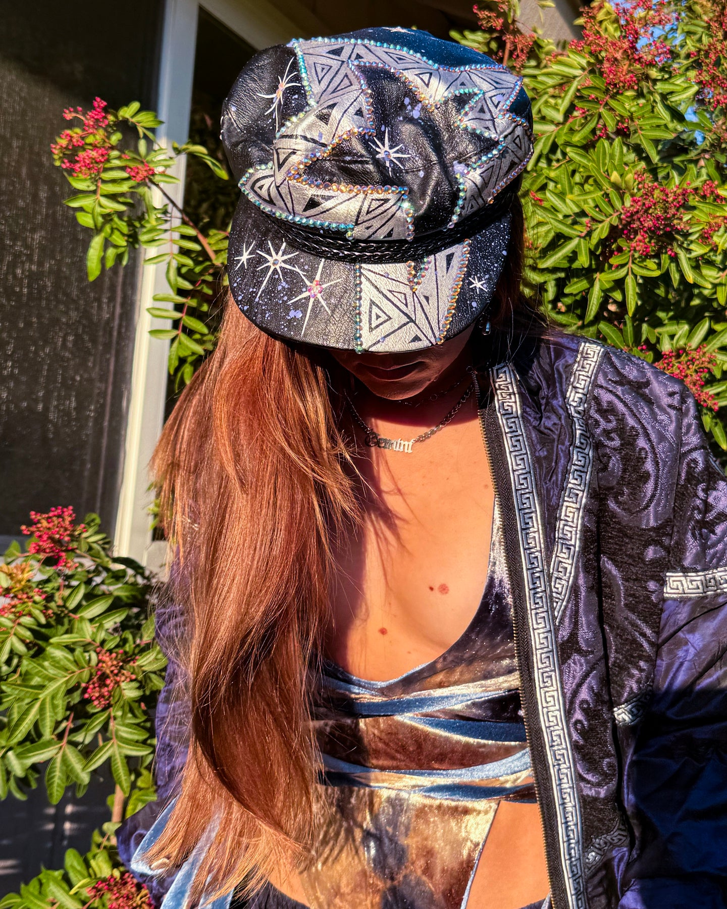 Cosmic Hand-Painted Hat (SOLD OUT!)