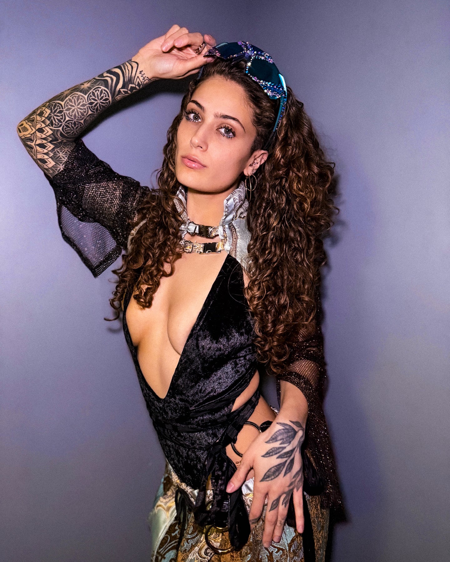 Black Jaguar Reversible Bodysuit