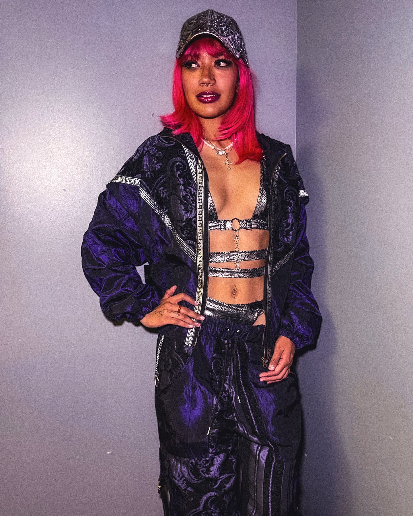 Midnight Unisex Bomber Jacket