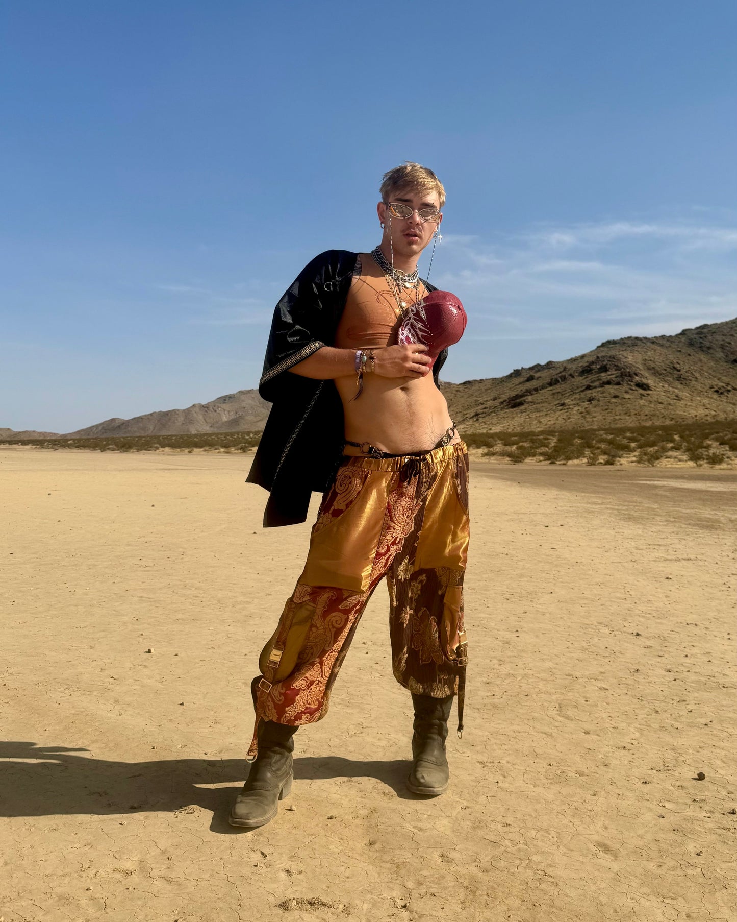 Royal Fantasy Unisex Oversized Cargo Pants {SOLD OUT}