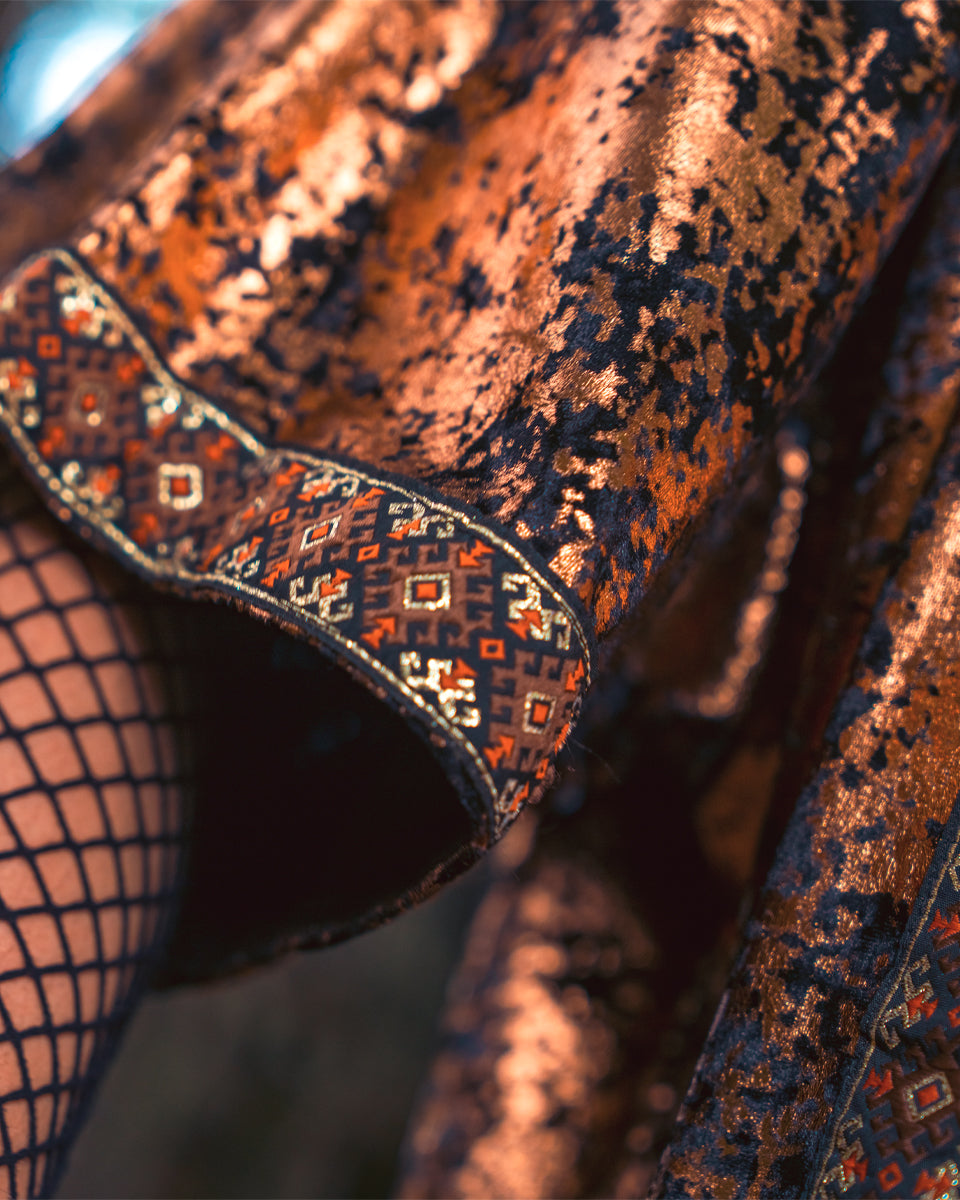 Copper Crush Slim Unisex Duster
