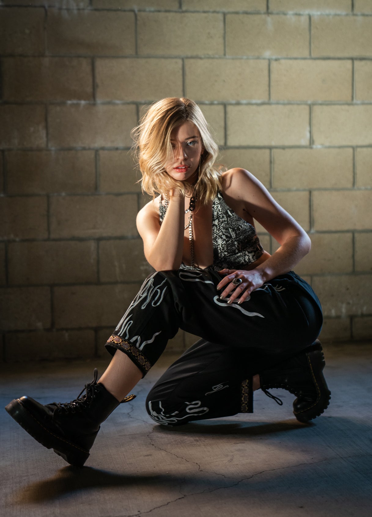 Dark Feels Drip Joggers image 5